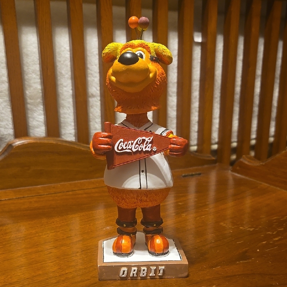 Coca Cola Orange Mascot Figurine